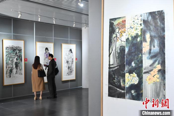 欧陆娱乐登录：“岭南名家 花地雅集”美术作品邀请展在广州开幕
